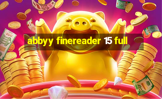 abbyy finereader 15 full