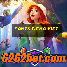 fonts tieng viet