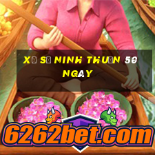 xổ số ninh thuận 50 ngày