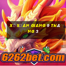 xổ số an giang 9 tháng 3