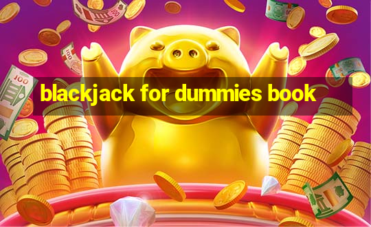 blackjack for dummies book