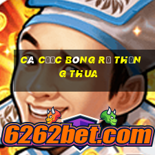 Cá cược bóng rổ thắng thua