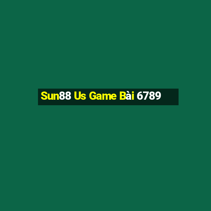 Sun88 Us Game Bài 6789