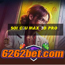 soi cầu max 3d pro