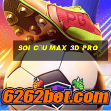 soi cầu max 3d pro