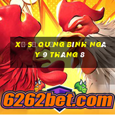 xổ số quảng bình ngày 9 tháng 8