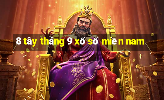 8 tây tháng 9 xổ số miền nam