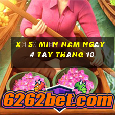 xổ số miền nam ngày 4 tây tháng 10