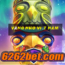 Vàng nho Việt nam