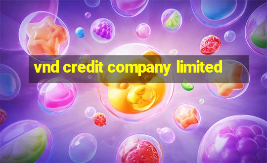 vnd credit company limited