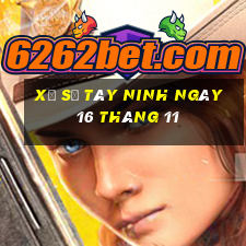 xổ số tây ninh ngày 16 tháng 11