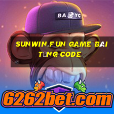 Sunwin.Fun Game Bài Tặng Code