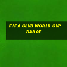 fifa club world cup badge