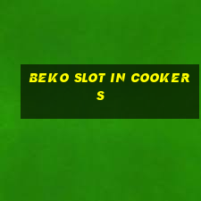 beko slot in cookers