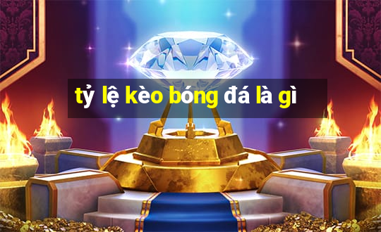 tỷ lệ kèo bóng đá là gì