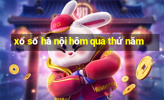 xổ số hà nội hôm qua thứ năm