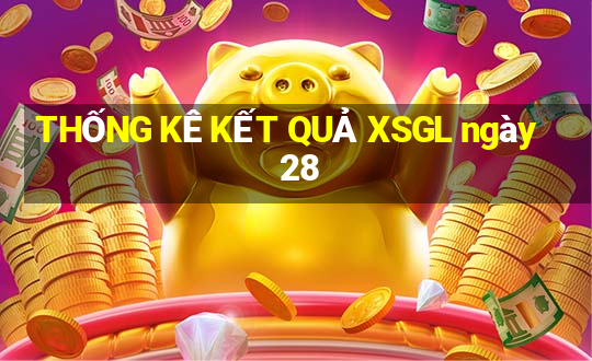 THỐNG KÊ KẾT QUẢ XSGL ngày 28