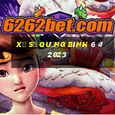 xổ số quảng bình 6 4 2023