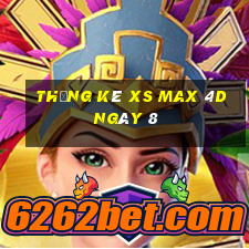 Thống kê XS Max 4D ngày 8