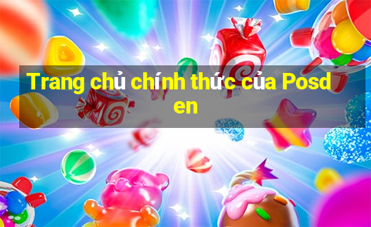 Trang chủ chính thức của Posden