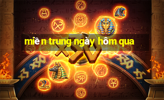 miền trung ngày hôm qua