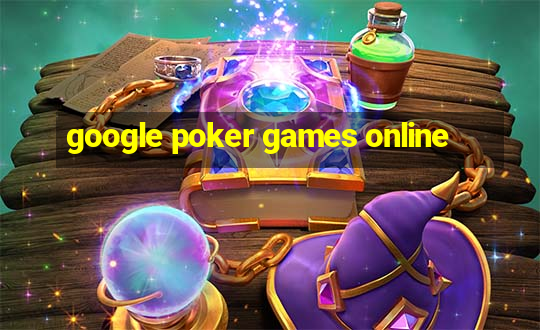 google poker games online