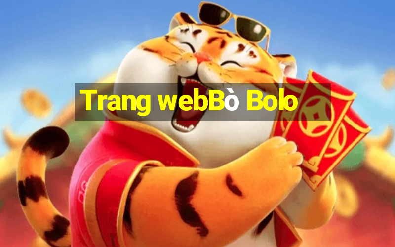 Trang webBò Bolo