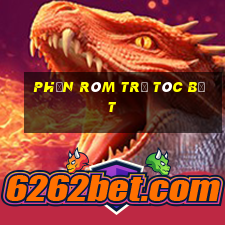 phấn rôm trị tóc bết