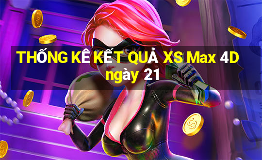 THỐNG KÊ KẾT QUẢ XS Max 4D ngày 21