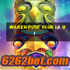 warehouse club là gì