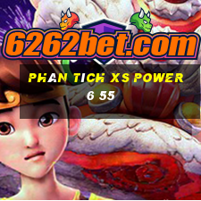 Phân tích XS power 6 55