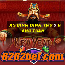 xs binh dinh thu 5 hang tuan