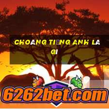 choáng tiếng anh là gì