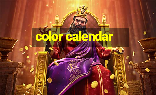 color calendar