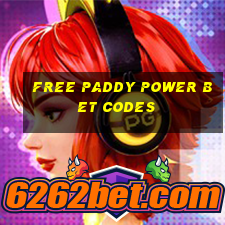 free paddy power bet codes