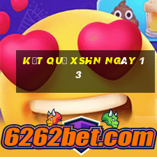 kết quả XSHN ngày 13