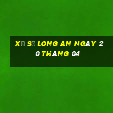 xổ số long an ngày 20 tháng 04