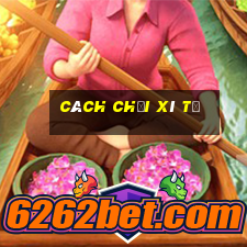 cách chơi xì tố