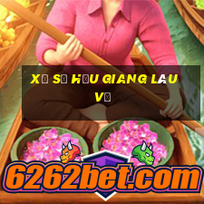 xổ số hậu giang lâu về