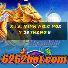 xổ số minh ngọc ngày 30 tháng 9