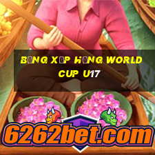 bảng xếp hạng world cup u17