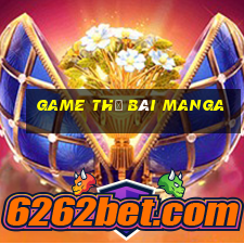 game thẻ bài manga