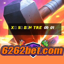 xổ số bến tre 09 01