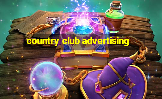 country club advertising