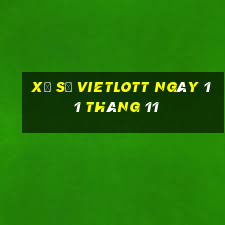 xổ số vietlott ngày 11 tháng 11