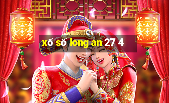 xổ số long an 27 4