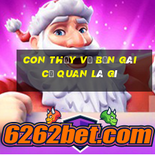 con thầy vợ bạn gái cơ quan là gì