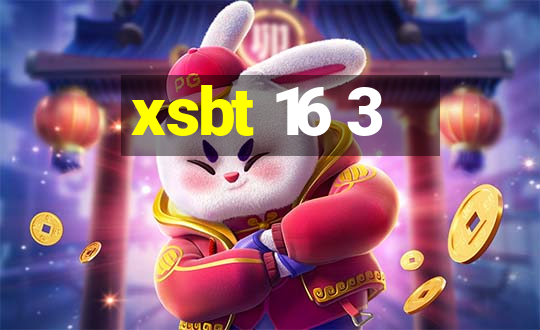 xsbt 16 3