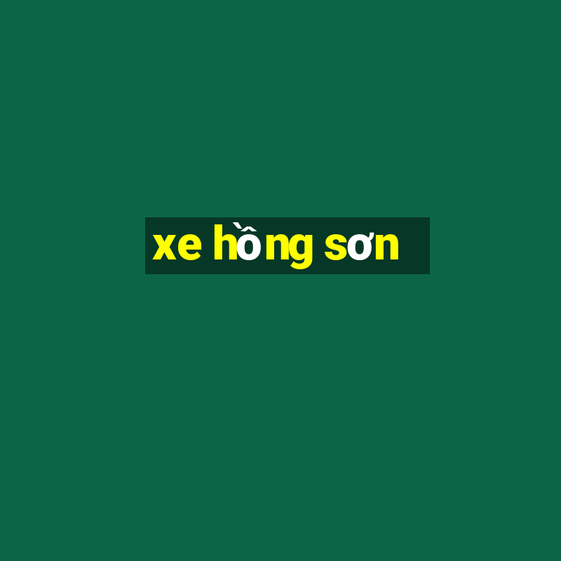 xe hồng sơn