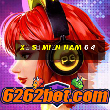 xổ số miền nam 6 4